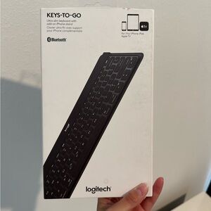 Logitech Ultra-Slim Bluetooth Keyboard - Black